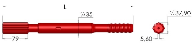 Striking Bar Copco1132 - R32